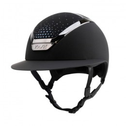 Kask Star Lady Chrome 2.0 Black Crystals Passage Blue Montana