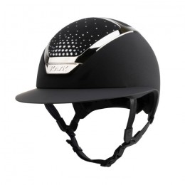 Kask Star Lady Chrome 2.0 Black-Silver Crystals Passage Crystal Shade