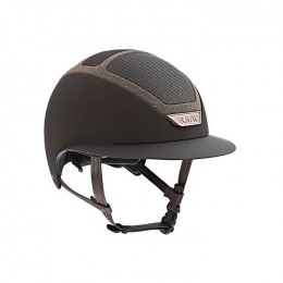 Kask Star Lady Swarovski Frame Brown