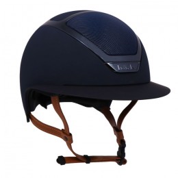 Kask Star Lady Navy Light Brown Chinstrap