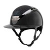 Kask Star Lady Чистый блеск Хром 2.0 Кристаллы антрацита Passage Blue Montana