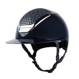 Kask Star Lady Pure Shine Chrome 2.0 Navy-Silver Crystals Passage Crystal Shade