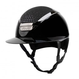 Kask Star Lady Pure Shine Chrome 2.0 Black Crystals Passage Black Graphite