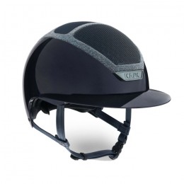 Kask Star Lady Pure Shine Chrome Navy Swarovski Frame Navy