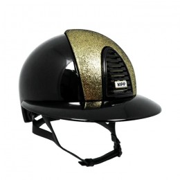 KEP Italia cromo 2.0 black Polish polo glitter leather gold front gold subgrill