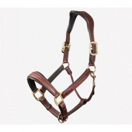 LeMieux leather halter stiched