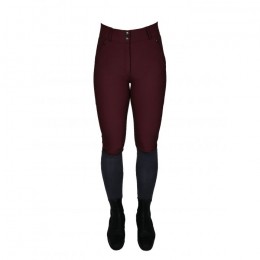 Equestrian Stockholm SS'21 Elite Merlot Breeches knie grip