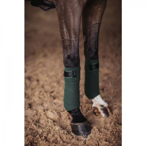 Equestrian Stockholm SS'21 Deep Olivine Fleece Bandages