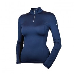 Equestrian Stockholm Air Breeze Top Midnight Blue