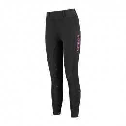 Mrs. Ros SS'24 Silhouette Riding Tights Fuchsia Black 3MR