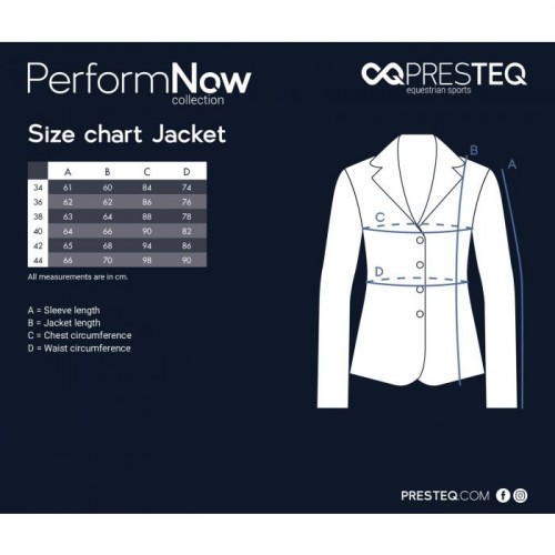 PresTeq Competition jacket PerformNow
