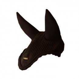 Equestrian Stockholm Padded earnet Brown-Gold
