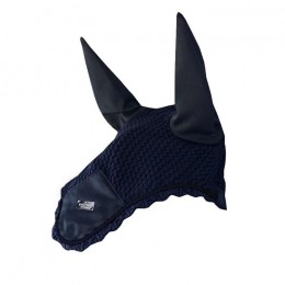 Equestrian Stockholm Padded earnet Navy-Silver
