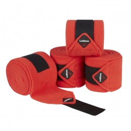 LeMieux Essential Polo bandages Coral Red