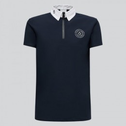 Cavalleria Toscana SS'24 CT Jersey S/S Zip Competition Polo Boys