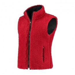 Mrs. Ros FW'23 Reversible Bodywarmer Cheeky Red