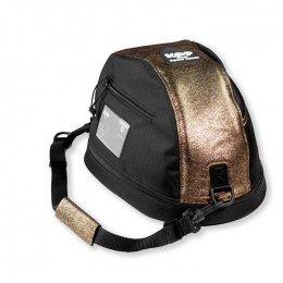 KEP Italia helmetbag gold glitter