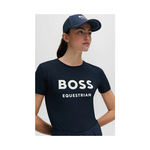 Футболка с логотипом BOSS Equestrian SS'24 Maya