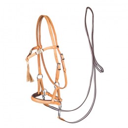 F.R.A. Bitless Sidepull bridle Shango