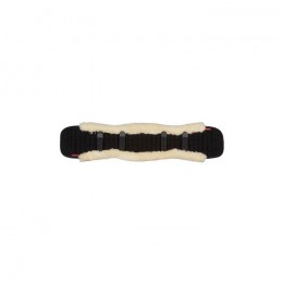 LeMieux dressage girth cover natural/black