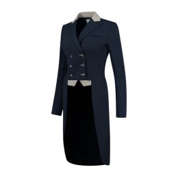 Juul C Navy Taupe tailcoat with Swarovski