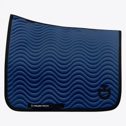 Cavalleria Toscana SS'23 Quilted Wave Jersey Dressage Saddle Pad
