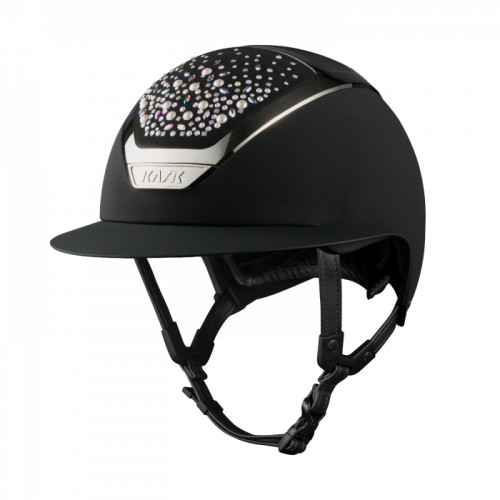 Kask Star Lady 2.0 Хрустальный жемчуг Розовый Черно-серебристый