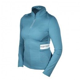 Equestrian Stockholm SS'22 Stone Blue Imperia Top