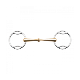 Busse Single Jointed Anatomical Soft-ring Loose ring Snaffle Kaugan 14 mm