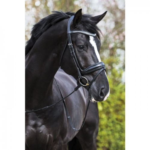 Premiera "Verona" black anatomical bridle