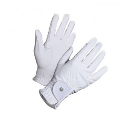 Equestrian Stockholm SS'24 Motion riding gloves white