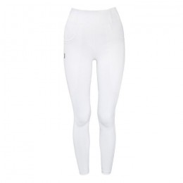 Equestrian Stockholm SS'24 Wit Compressie Tights jump