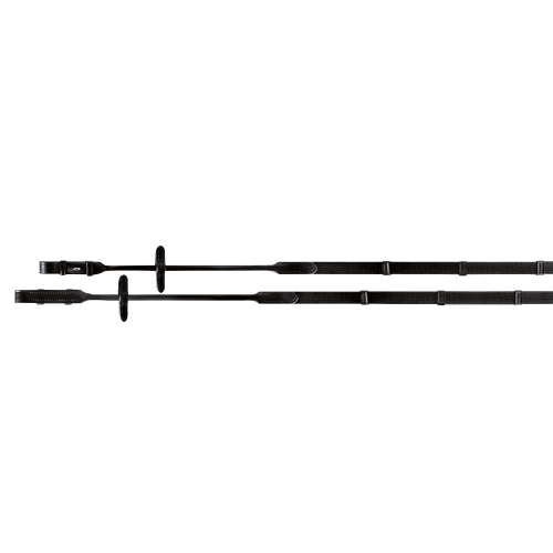Passier Round-Stitched Web Reins with Leather Stops