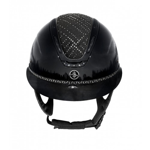 Fair Play Riding Helmet Equileus W-V Stellify Shiny Wide Visor