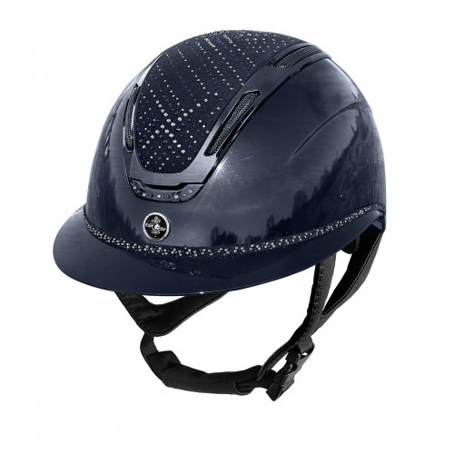 Fair Play Riding Helmet Equileus W-V Stellify Shiny Wide Visor