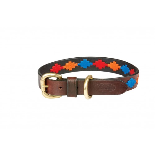 Weatherbeeta Polo Leather Dog Collar