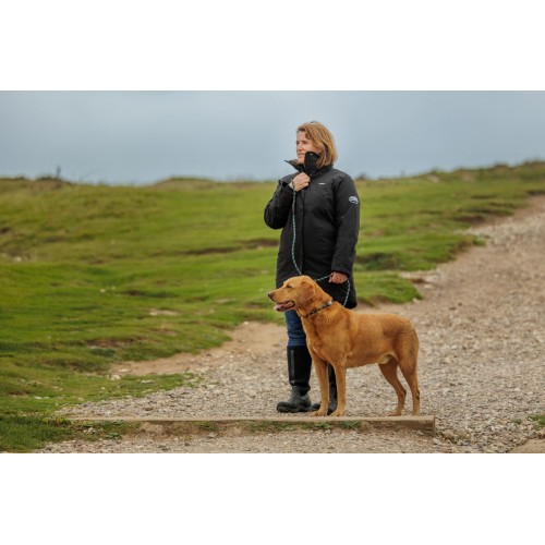 Weatherbeeta Rope Leather Dog Collar