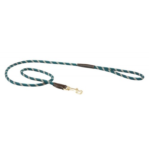 Weatherbeeta Rope Leather Dog Leash