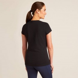 Ariat SS'24 Vertical Logo V футболка