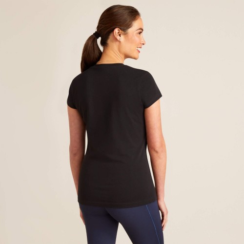Ariat SS'24 Vertical Logo V T-Shirt