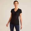 Ariat SS'24 Vertical Logo V T-Shirt