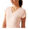 Ariat SS'24 Vertical Logo V T-Shirt