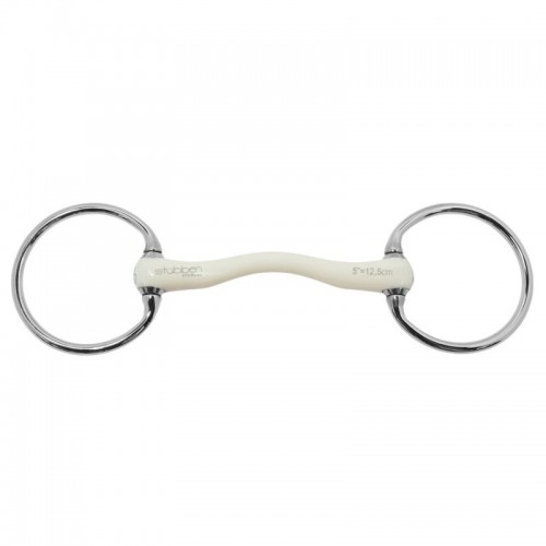 Stübben Fine Line Flex Eggbutt Snaffle Bit