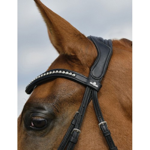 Collegiate Comfitec Opulux Padded Dressage Bridle