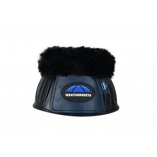 Weatherbeeta Tough-Tec Prime Fleece Trim Bell Boots Rubber
