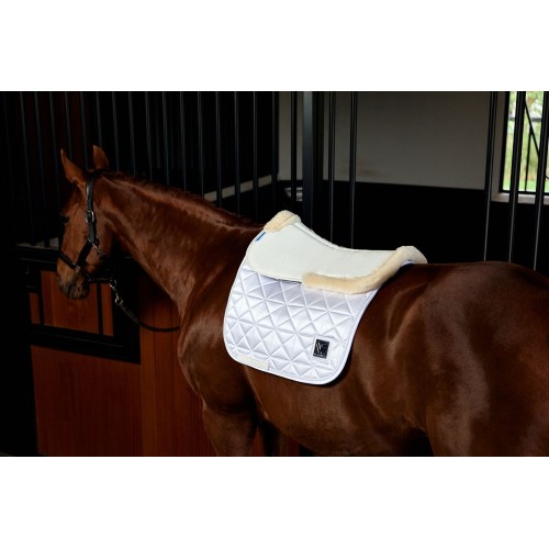 Weatherbeeta Memory Foam Comfort Fleece Edged Half Pad