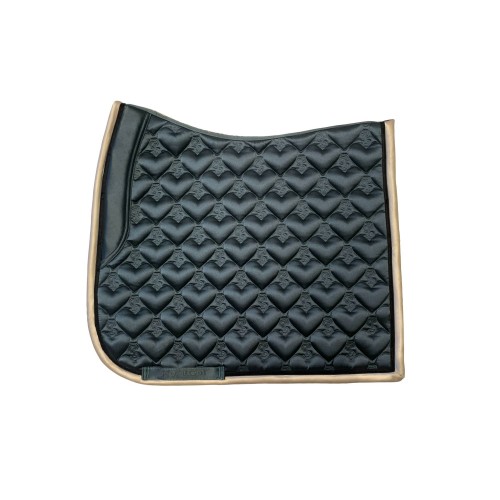 PS of Sweden SS26 Heart Dressage Saddle Pad Mystic Forest