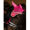 PS of Sweden SS26 Heart Ear Bonnet Thrill Pink