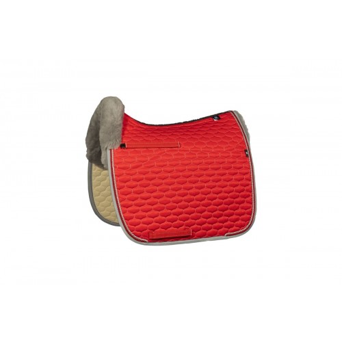 Mattes SS26 Saddle Pad Quilt Sheen Red/Grey