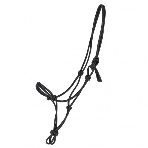 QHP Rope Halter leather Liberta